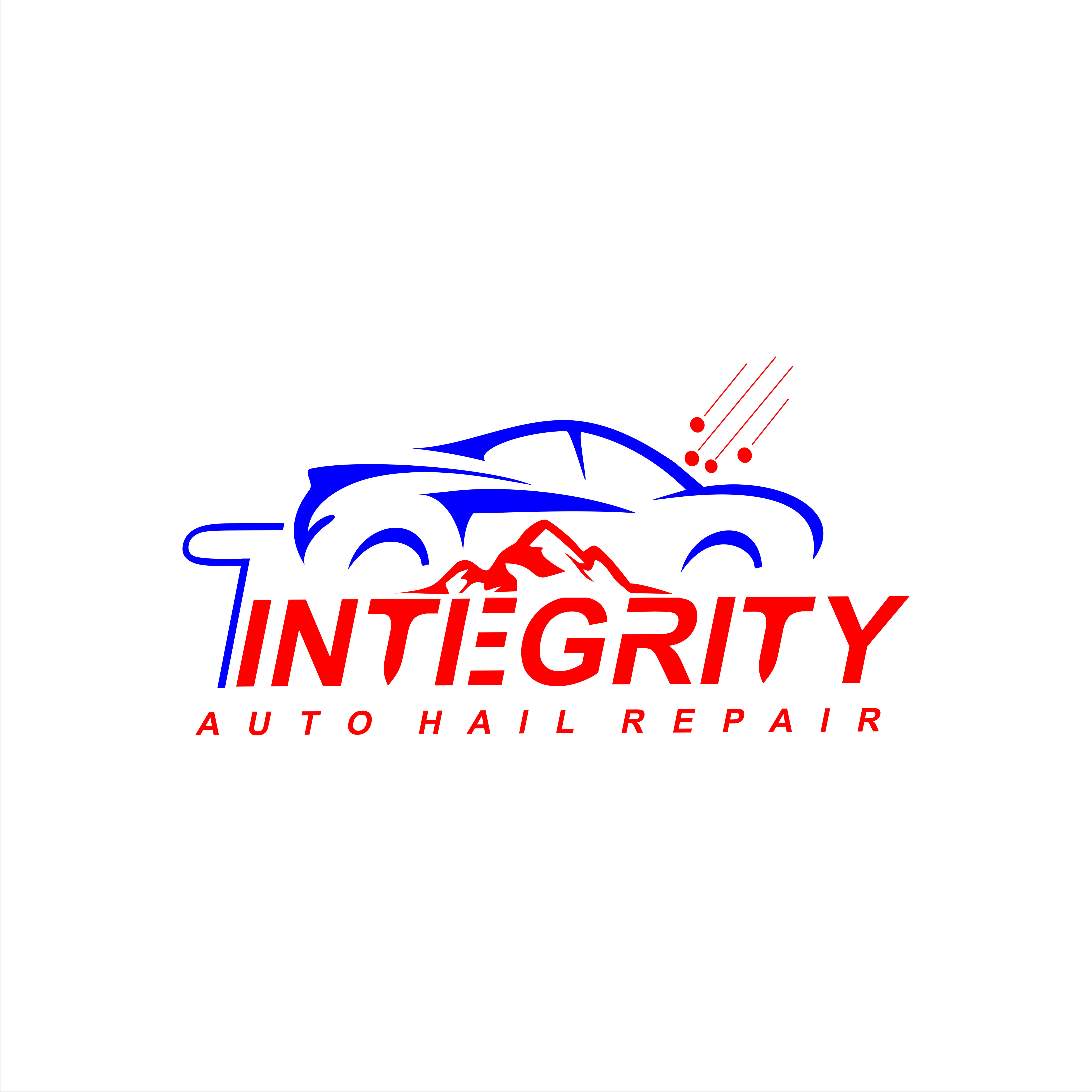 Logo Design by All art for Integrity Auto Hail Repair | Design #28689881
