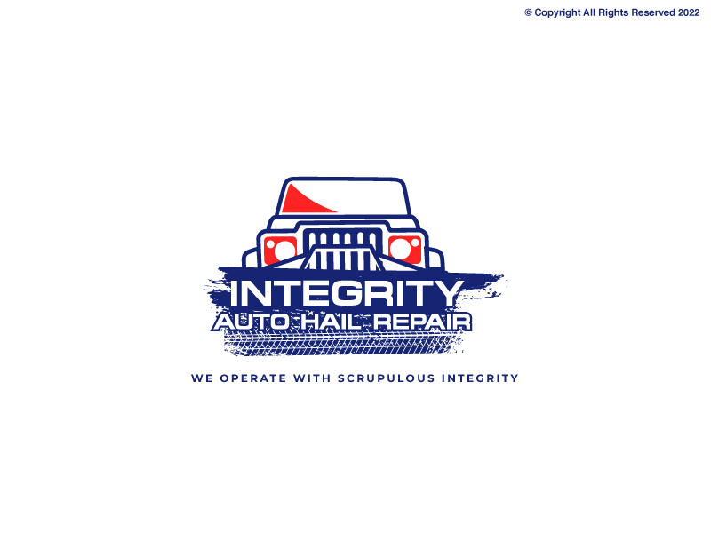 Logo Design by Ash  for Integrity Auto Hail Repair | Design #28674176