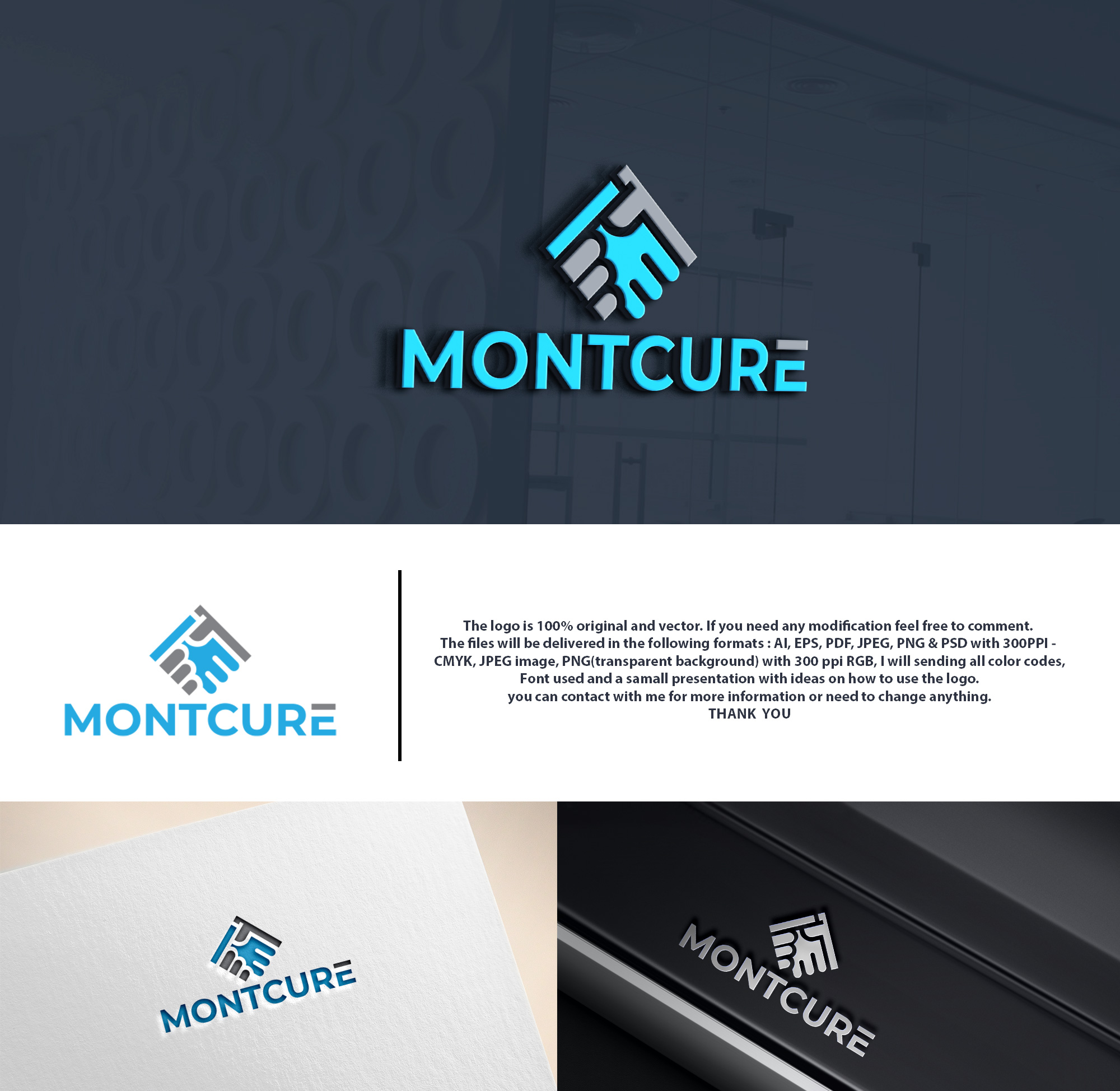 Logo Design by DesignHour for Montcure LLC | Design #28682517