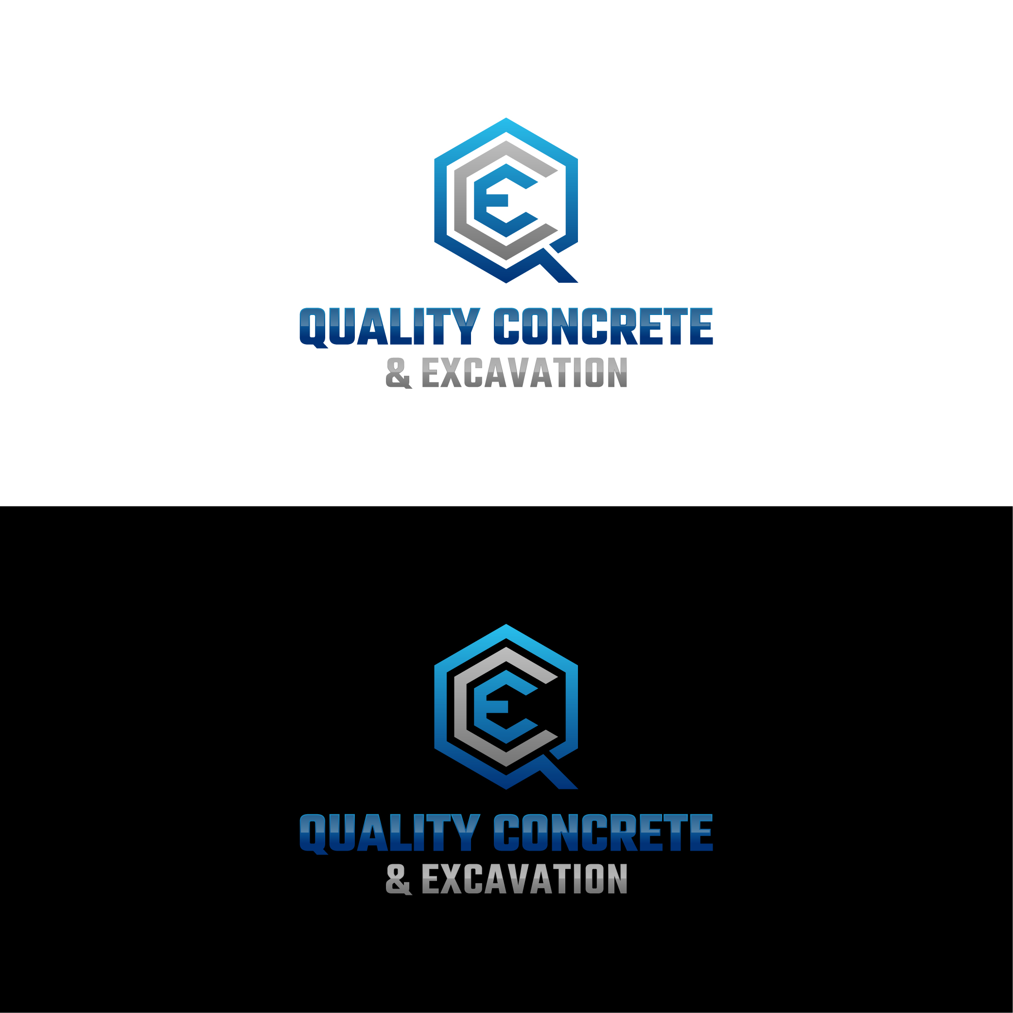 Logo Design by artbazz for Quality concrete & excavation | Design #28671747