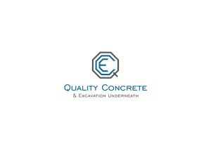 Logo-Design von Atiek für Quality concrete & excavation | Design: #28671314