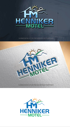 Logo Design by graphicevolution for Henniker Motel | Design: #28674233