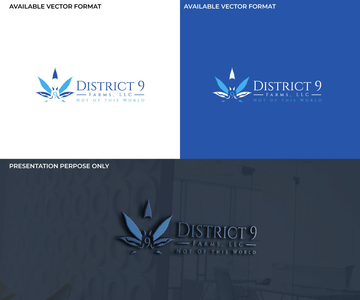 Logo Design by RS_Design for District 9 Farms | Design #28680079
