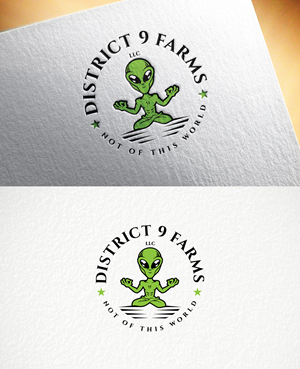 Logo Design by Logo Stock for District 9 Farms | Design: #28680152