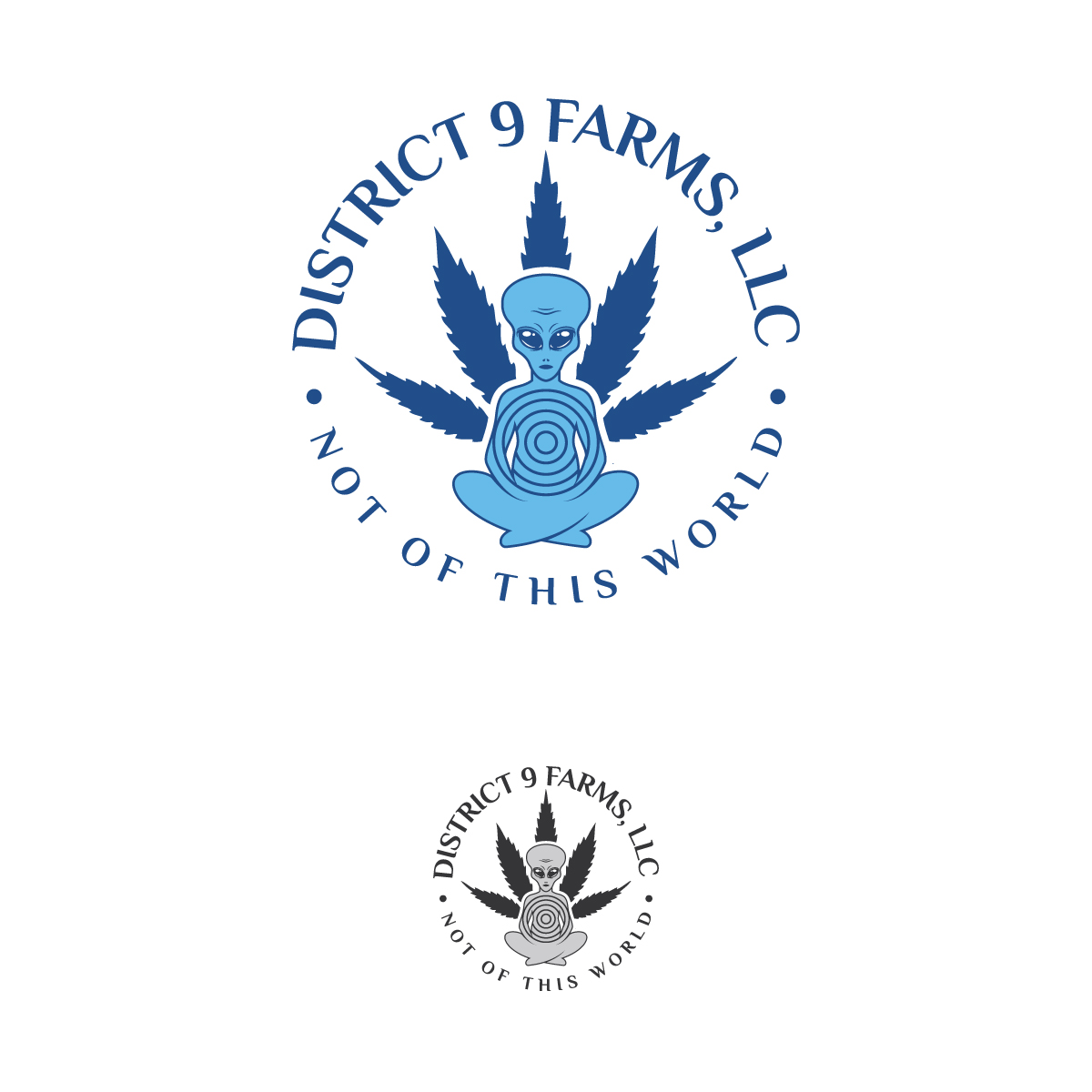 Logo Design by brand maker for District 9 Farms | Design #28681907