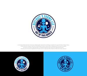Logo Design by Aditya.DwiRama for District 9 Farms | Design: #28682989