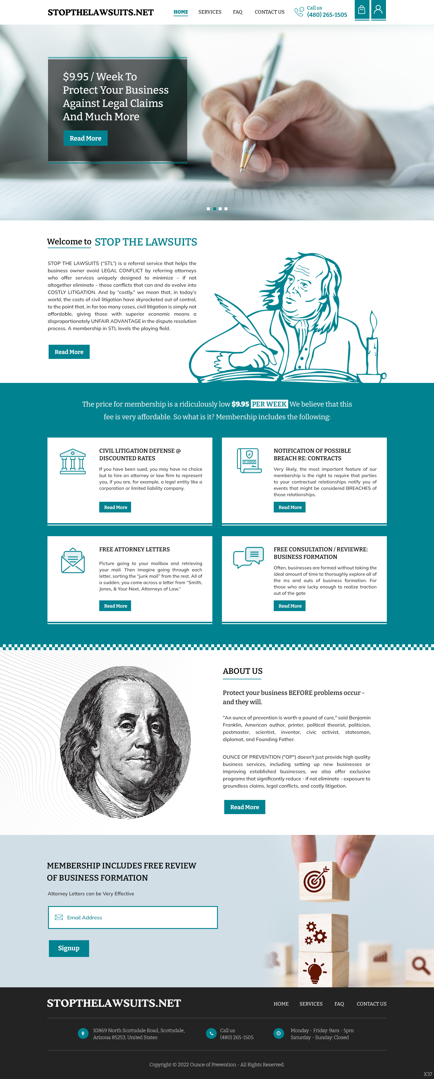 Web Design by pb for Stop the Lawsuits | Design #28683724