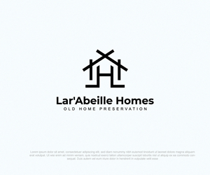 Logo Design by Niizam Uddin for Lar'Abeille Homes | Design: #28675741