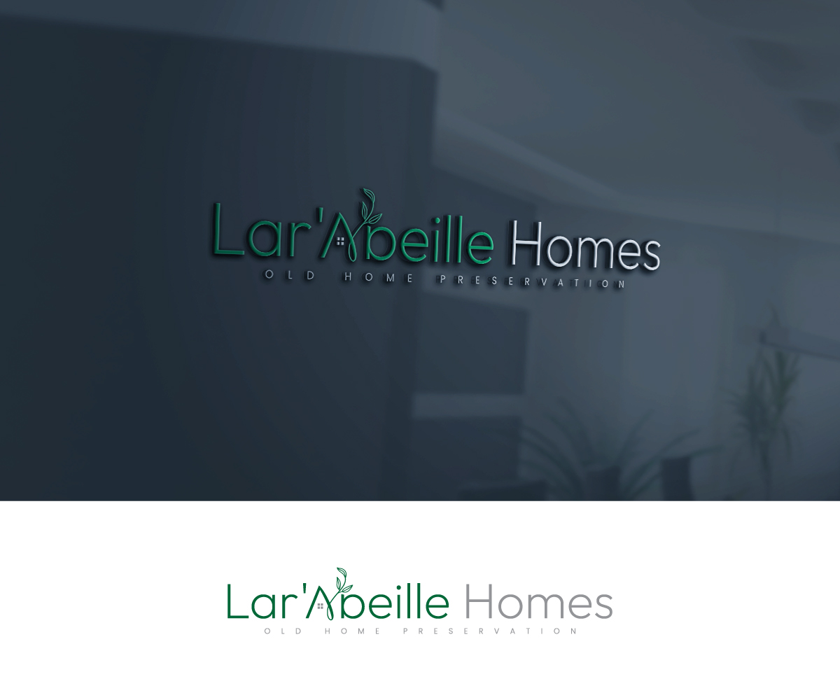 Logo-Design von candycream für Lar'Abeille Homes | Design #28676372
