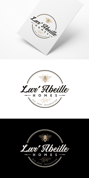 Logo Design by Idea Master Plus for Lar'Abeille Homes | Design #28683849