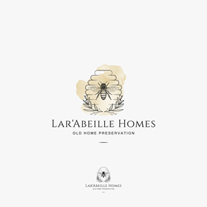 Logo Design by Peroni for Lar'Abeille Homes | Design: #28938138