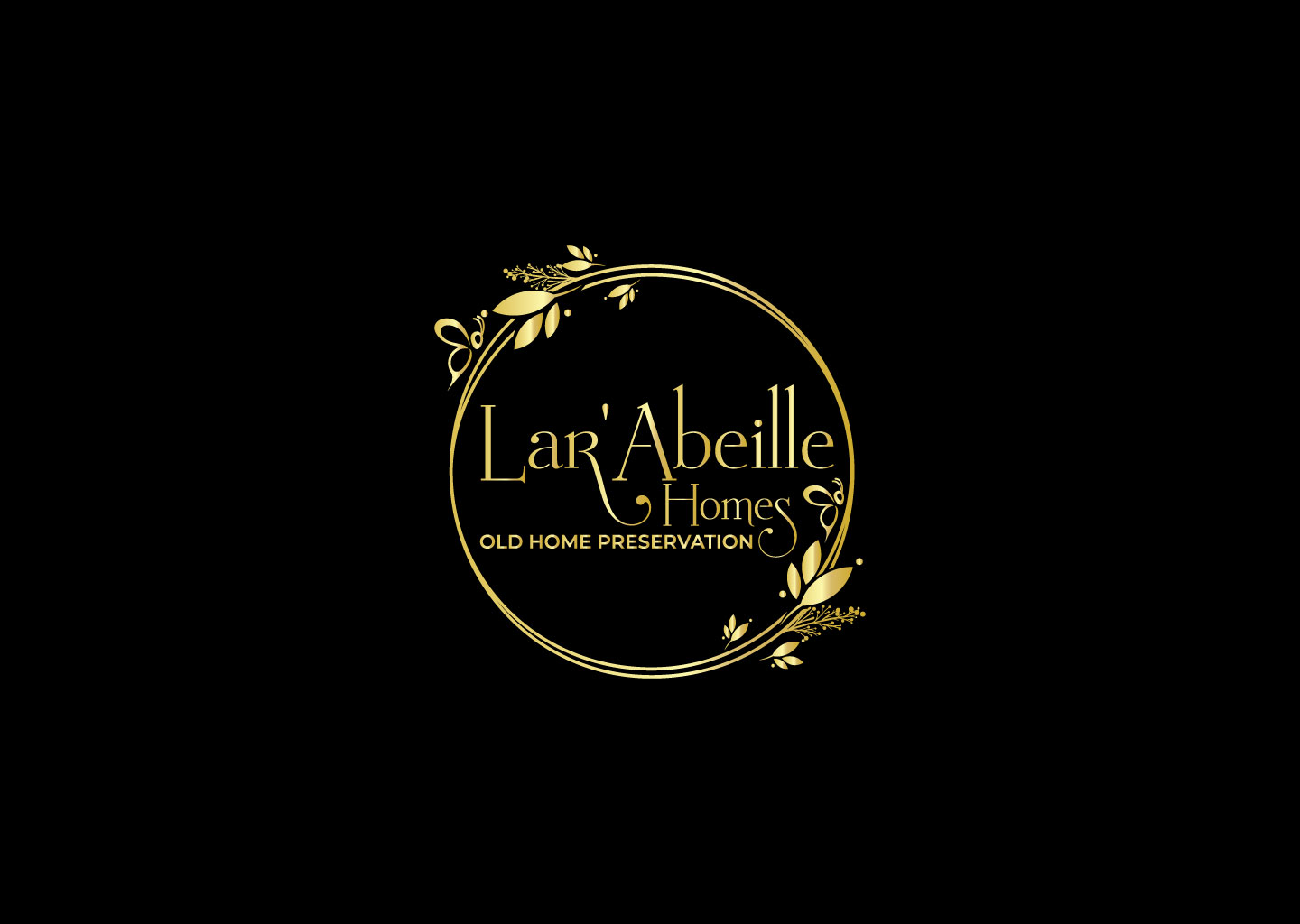 Logo Design by DesignHour for Lar'Abeille Homes | Design #28678682