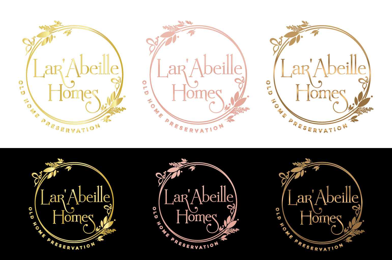 Logo-Design von DesignHour für Lar'Abeille Homes | Design #28685111