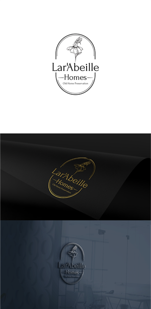 Logo Design by *mary for Lar'Abeille Homes | Design: #28680387
