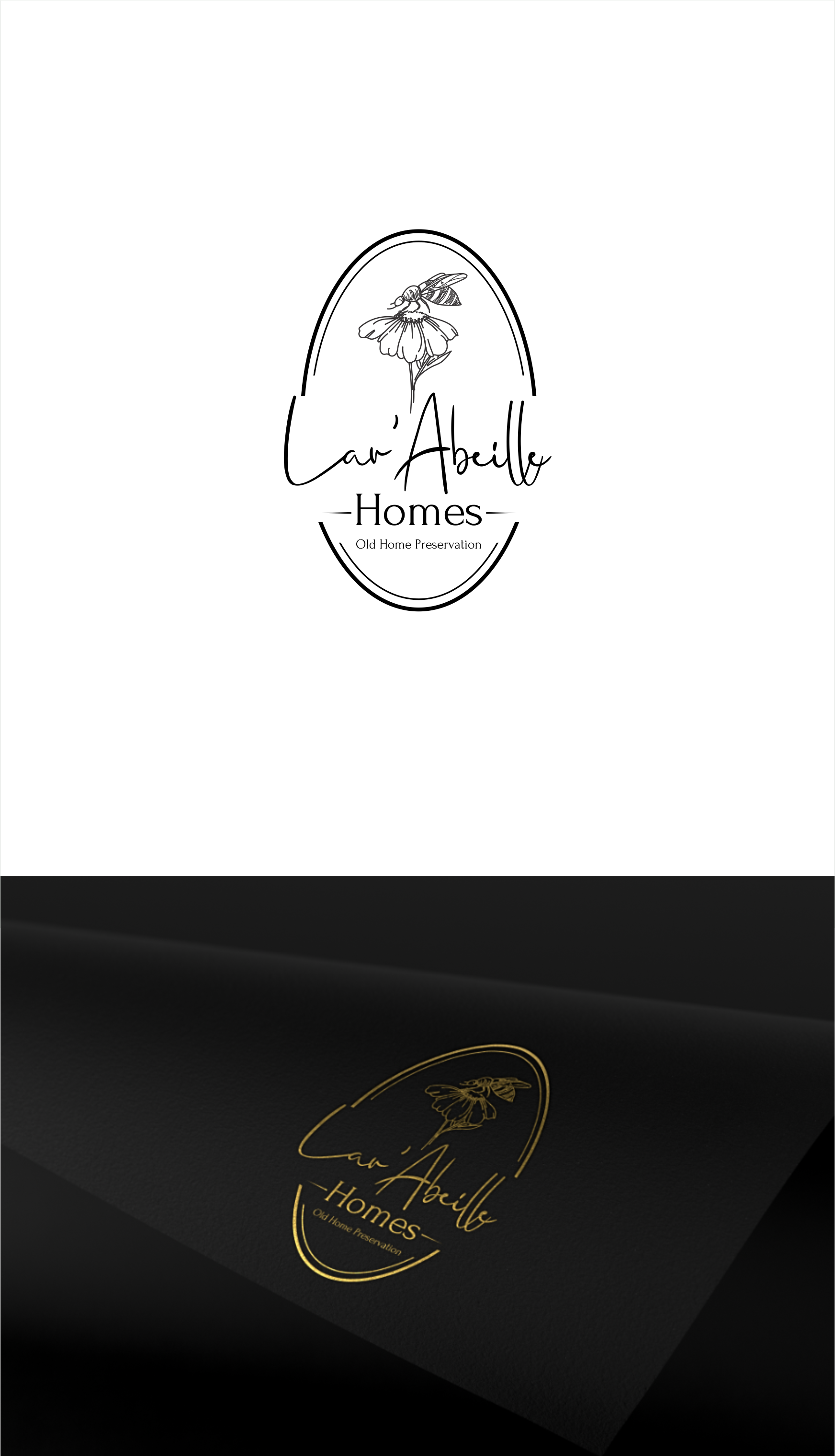Logo Design by *mary for Lar'Abeille Homes | Design #28685485