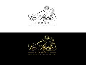 Logo Design by Pro_DesignMaster for Lar'Abeille Homes | Design: #28688382