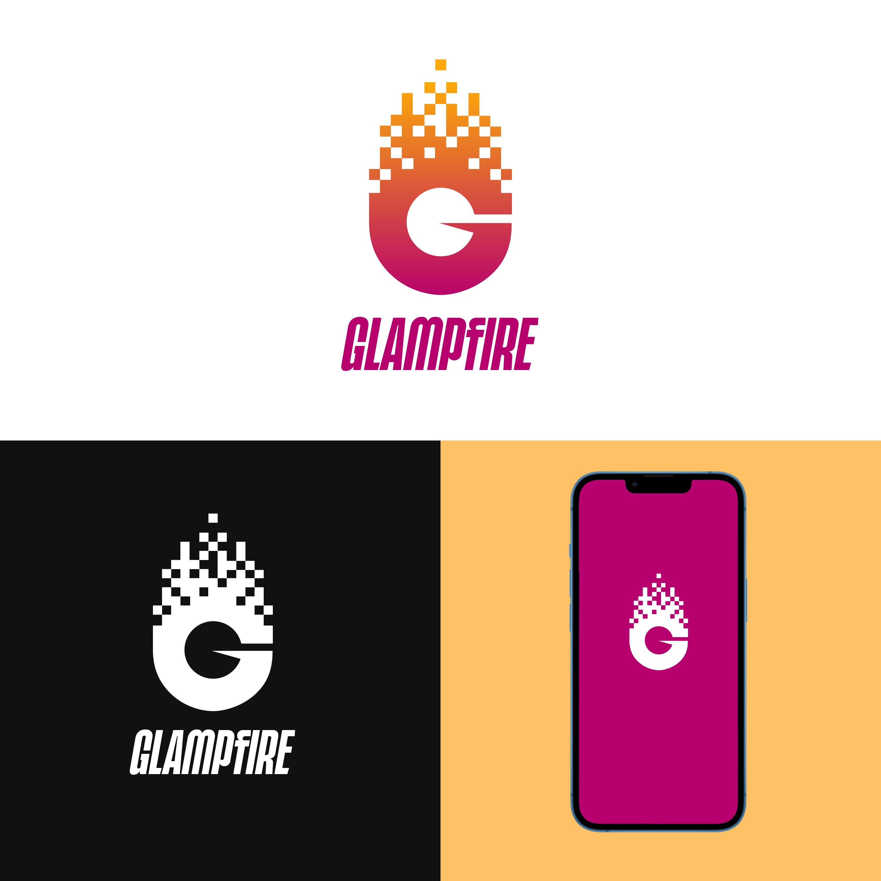 Diseño de Logo por johnronielgomez para Glampfire | Diseño #28677737
