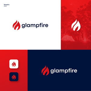 Diseño de Logo por JBalloon Design para Glampfire | Diseño: #28695226