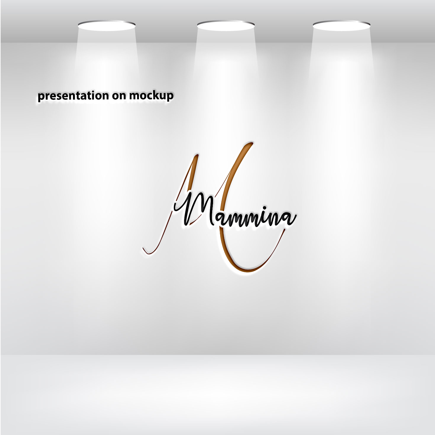 Logo Design by RRR Design for mammina | Design #28678798