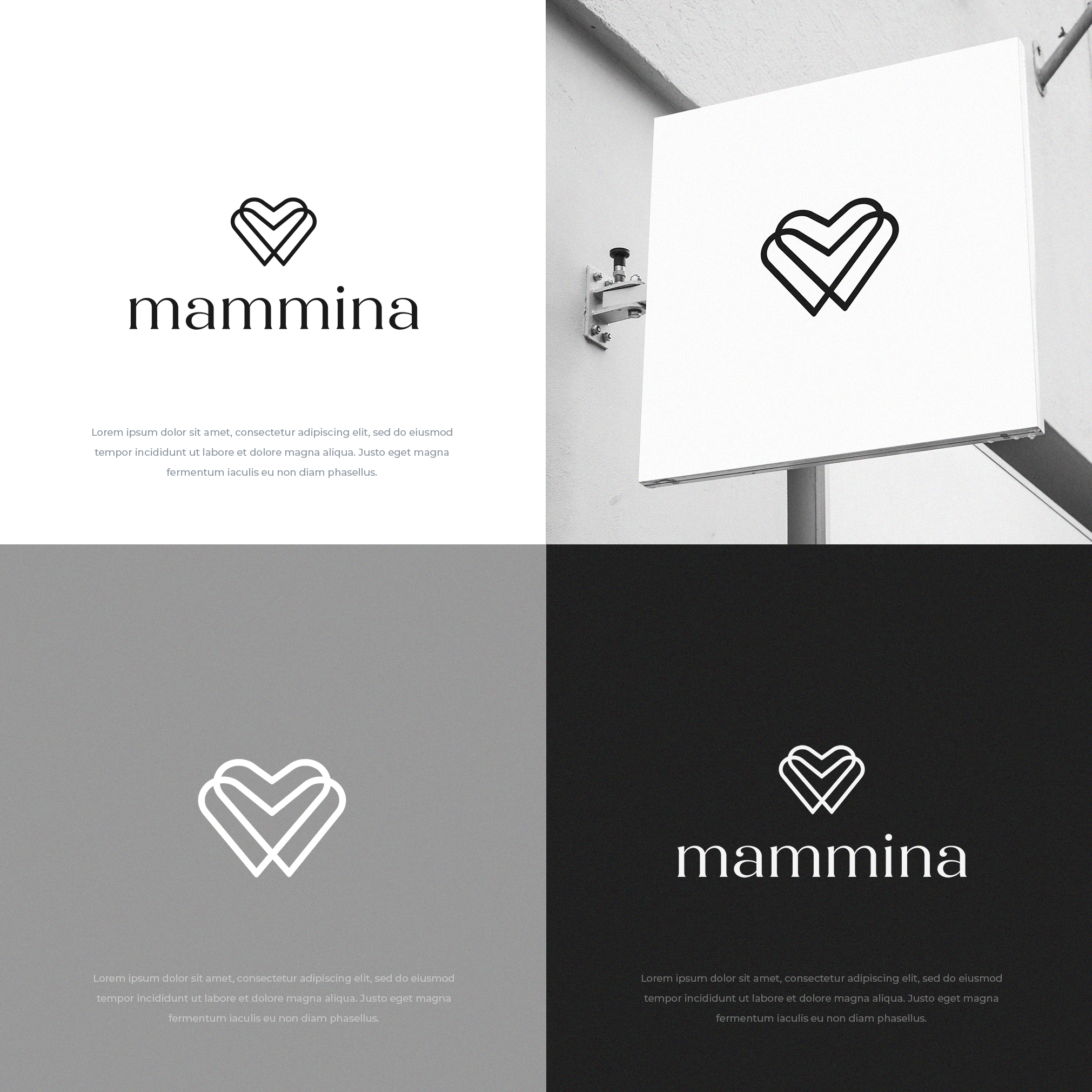 Logo Design by ibart for mammina | Design #28711508