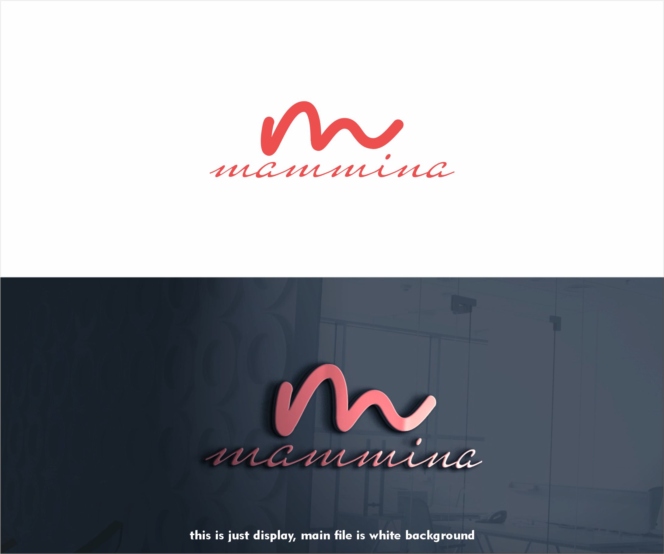 Logo Design by alkaline for mammina | Design #28680384