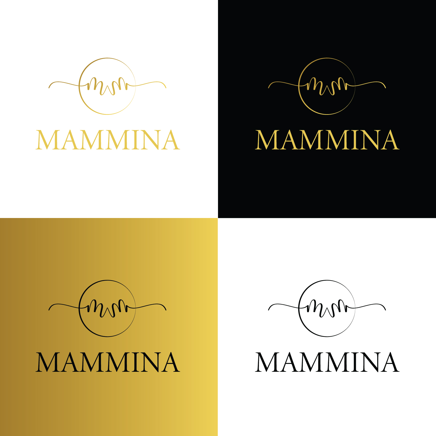 Logo Design by S.H Designs for mammina | Design #28678542