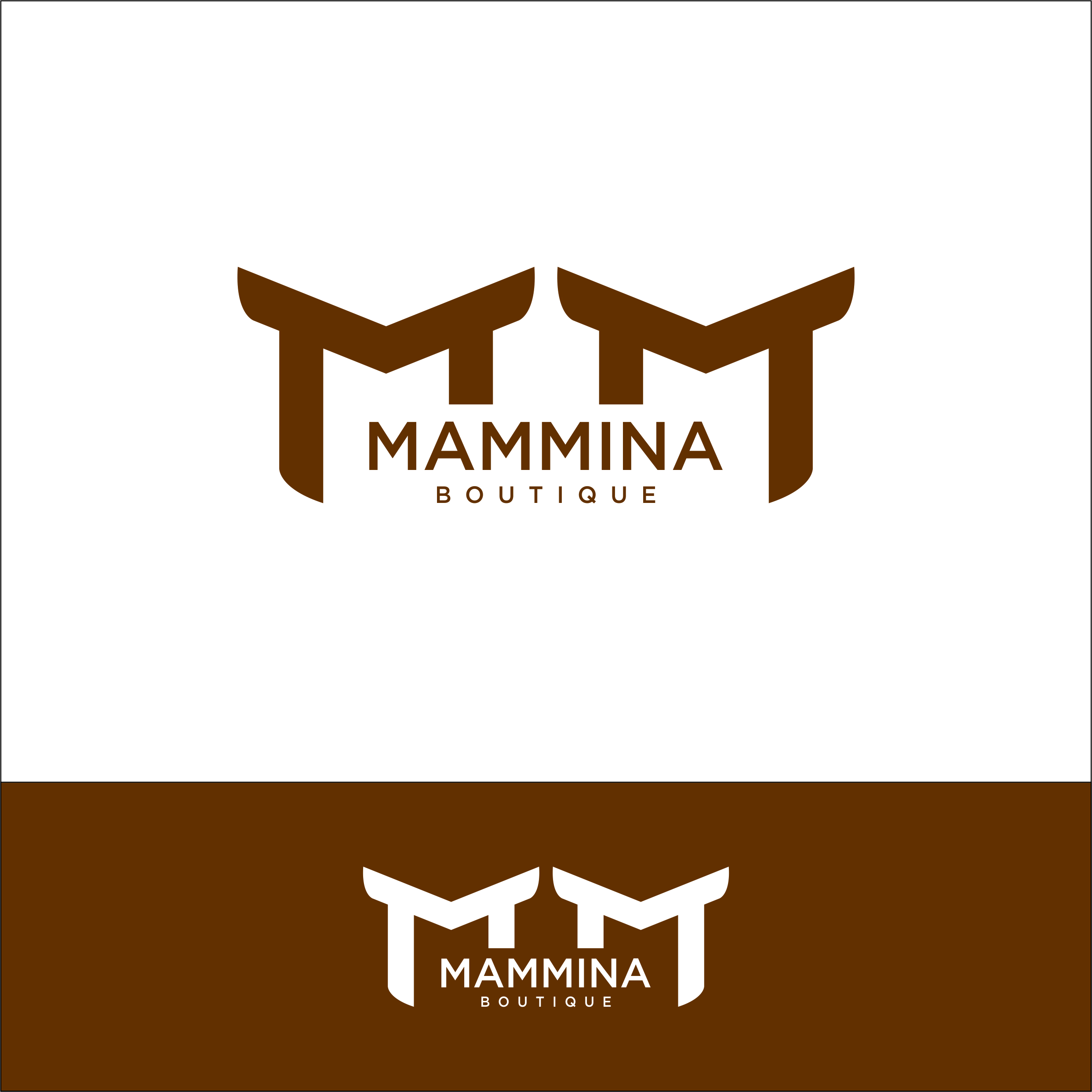 Logo Design by Abypq for mammina | Design #28765955