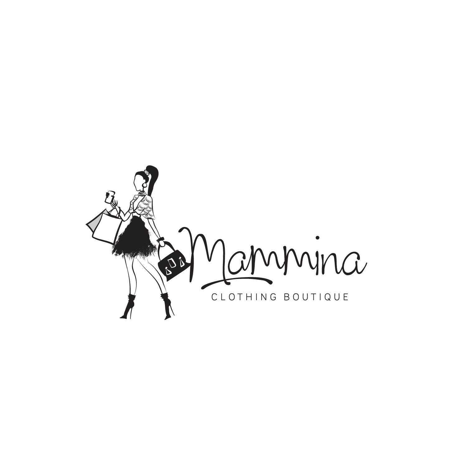 Logo Design by designstarla for mammina | Design #28701783