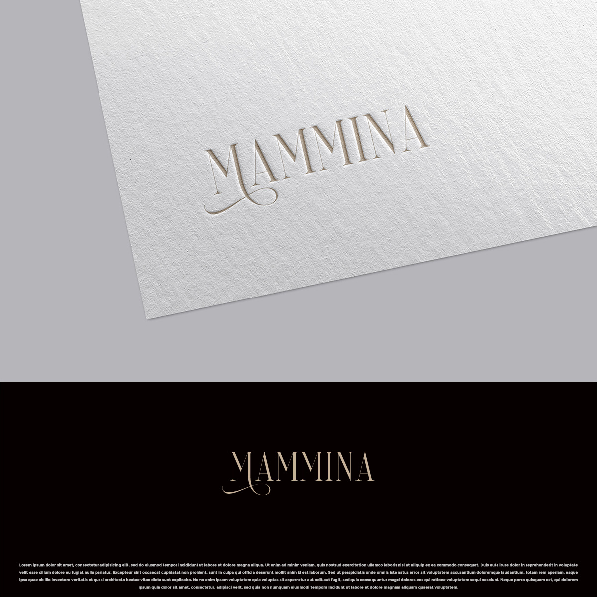 Diseño de Logo por DesignDUO para mammina | Diseño #28705631