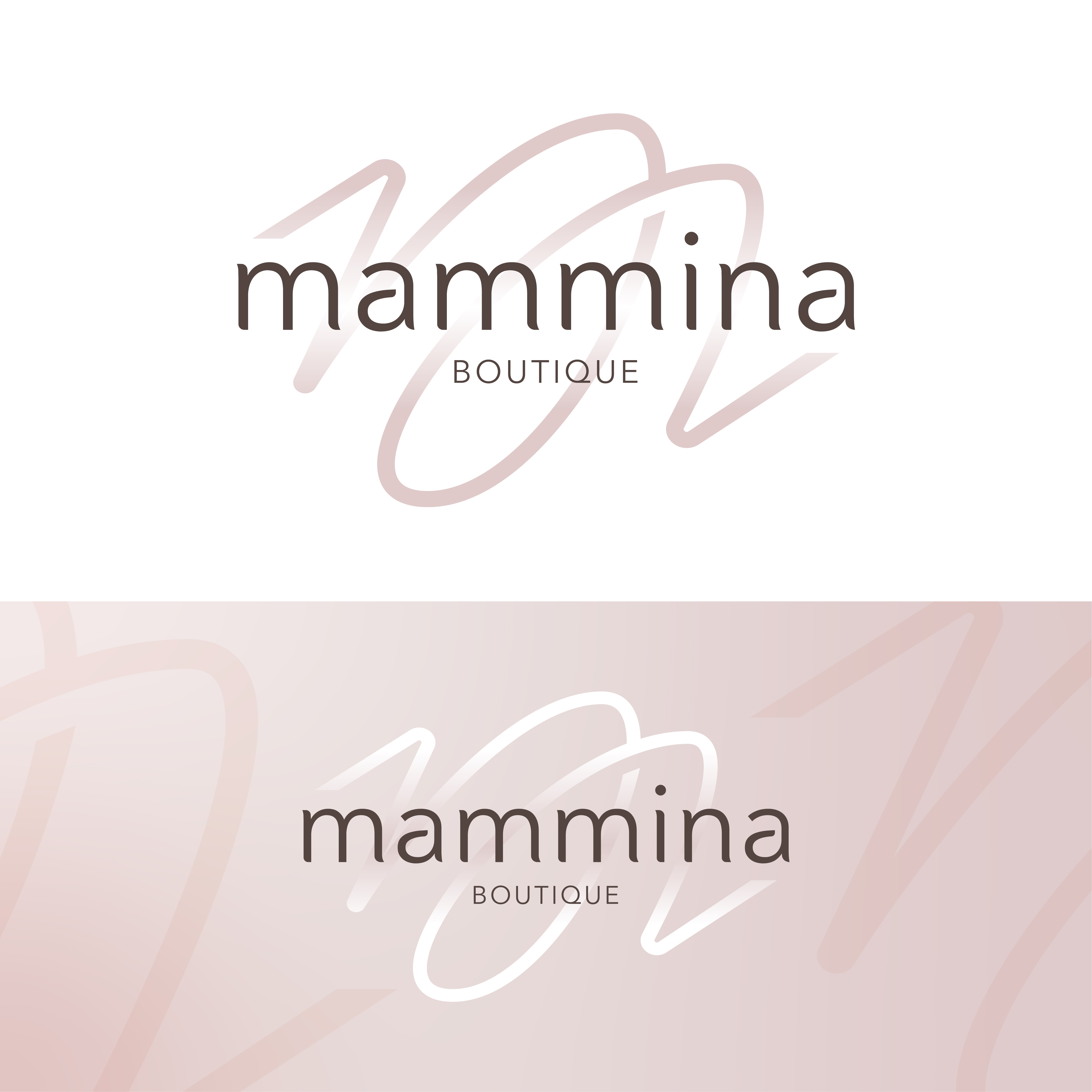 Logo Design by elbisnopser for mammina | Design #28764827