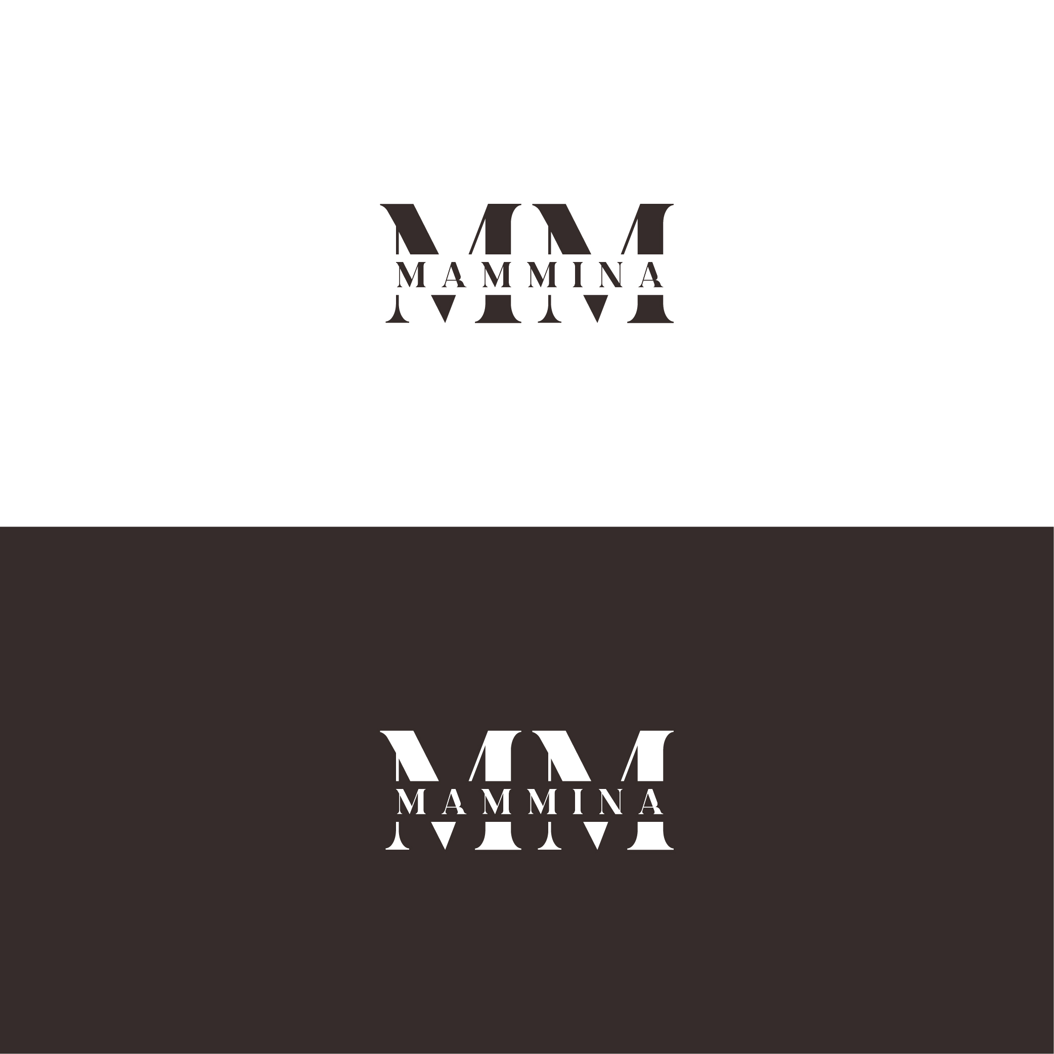 Logo Design by CrewType for mammina | Design #28748607