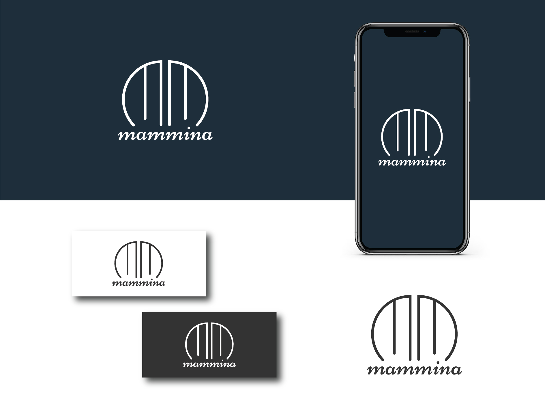 Logo Design by sun_bird for mammina | Design #28712944