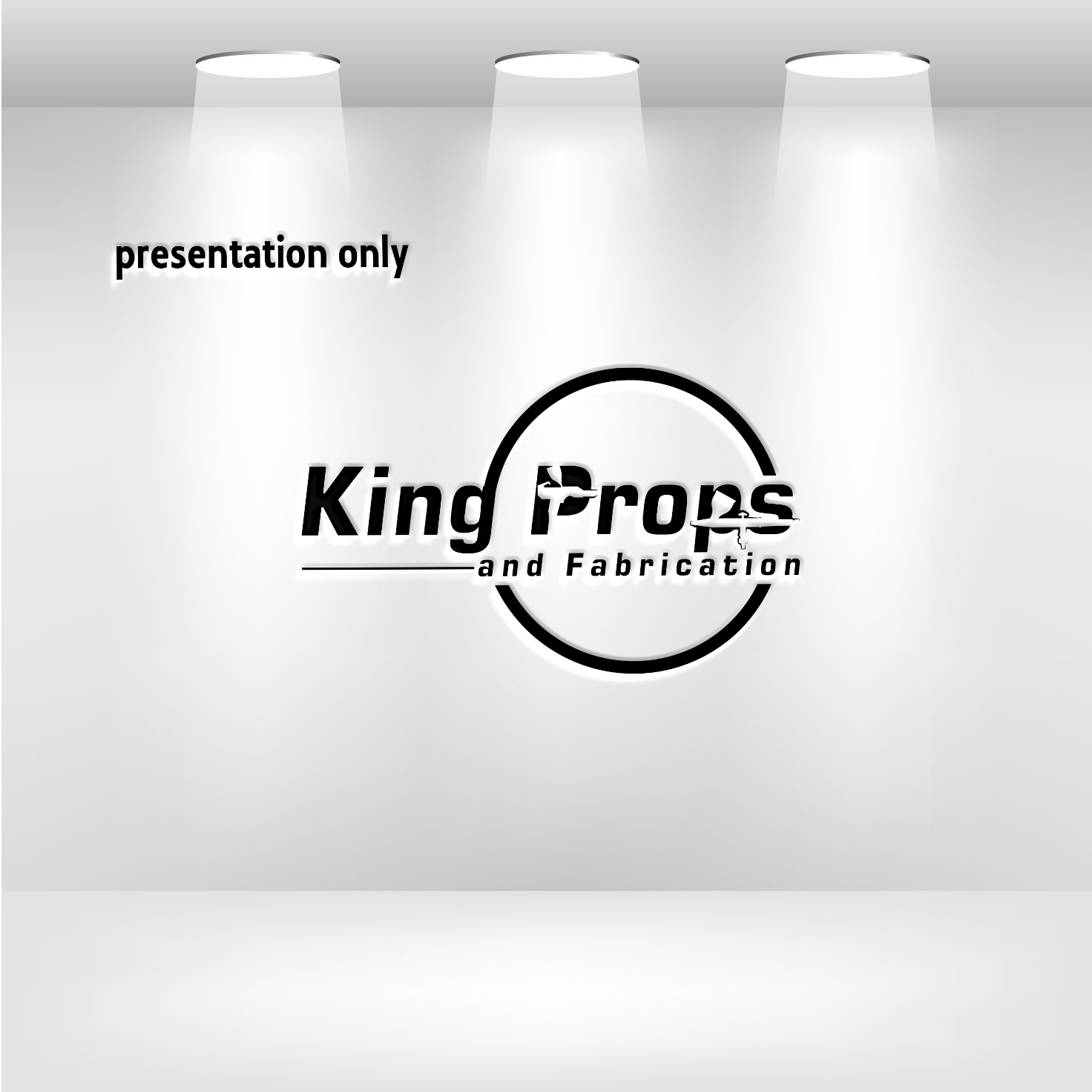Logo Design by RS_Design for King Props and Fabrication | Design #28680014