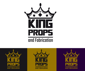 King Props and Fabrication | Logo Design by Paint-Tools