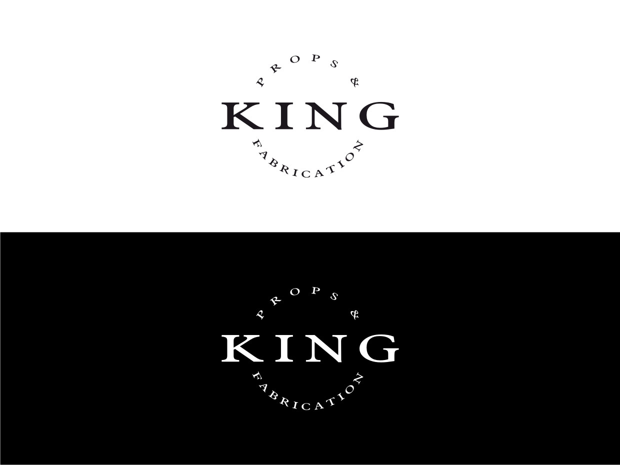 Logo Design by Atvento Graphics for King Props and Fabrication | Design #28699010
