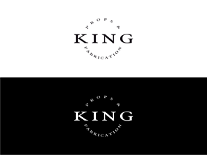 Logo Design by Atvento Graphics for King Props and Fabrication | Design: #28699010