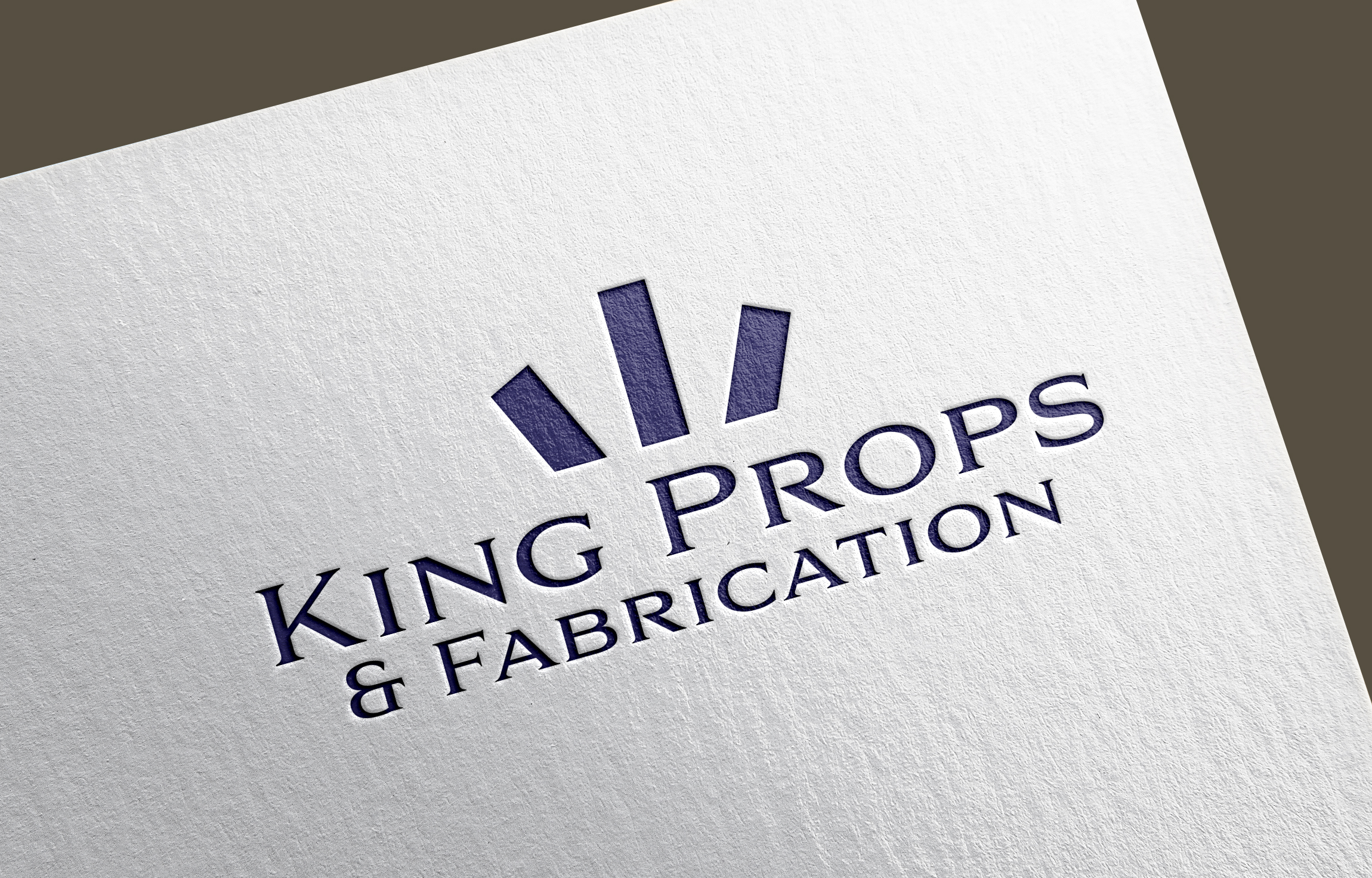 Logo Design by raigraphics for King Props and Fabrication | Design #28710037