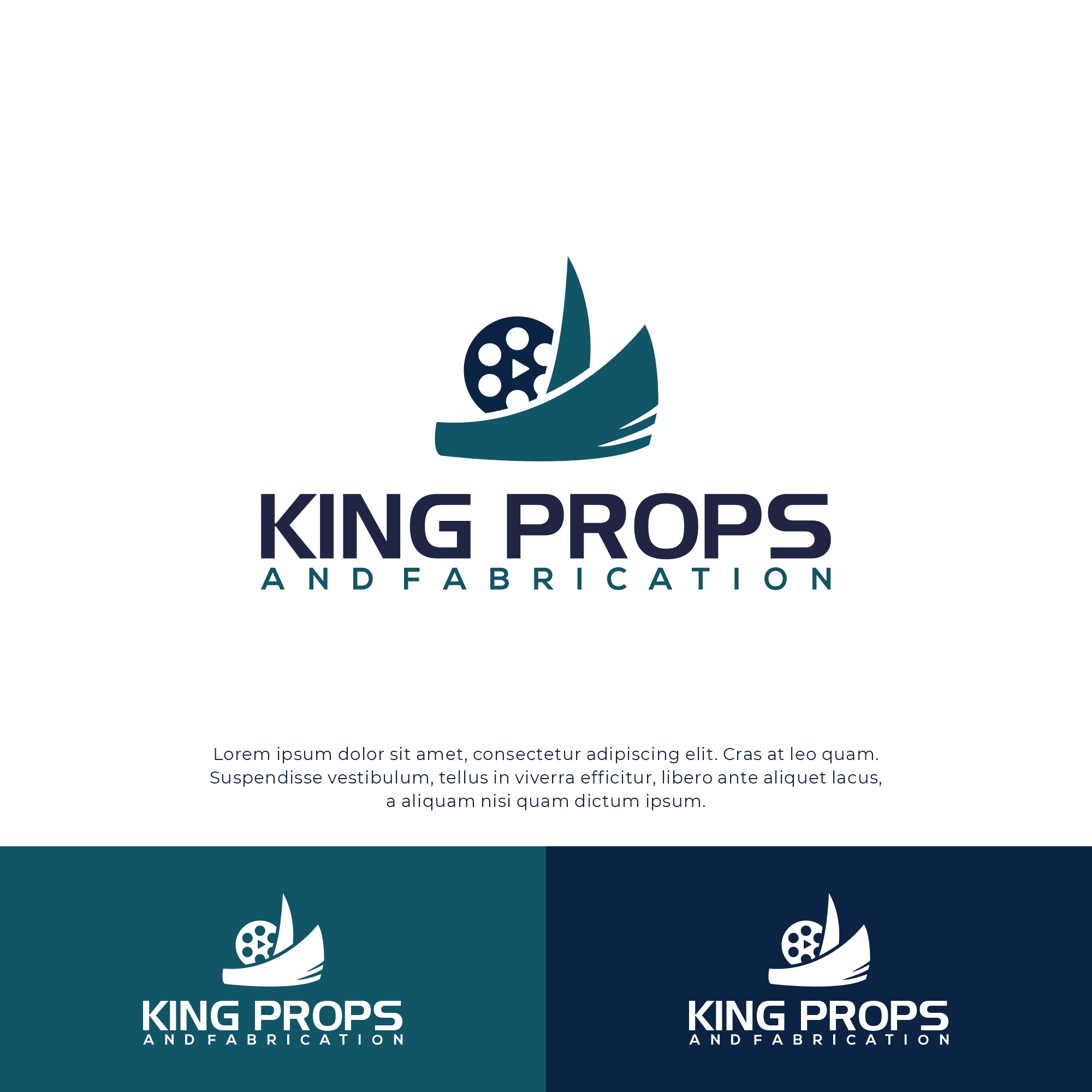 Logo Design by alitjuara for King Props and Fabrication | Design #28704536
