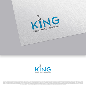 Logo Design by DesignDUO for King Props and Fabrication | Design: #28705785