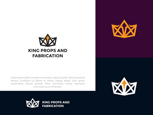 Design de Logo par vramar.roy pour King Props and Fabrication | Design #28683938