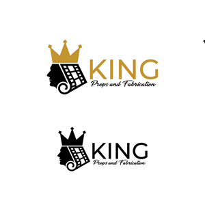 Logo Design by brand maker for King Props and Fabrication | Design: #28682400