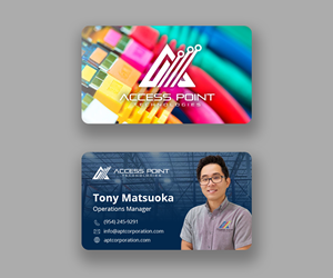 Business Card Design by Andrés Sebastián for this project | Design: #28682722