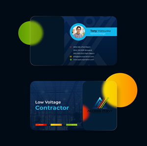 Business Card Design by Gru.