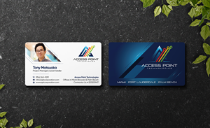 Business Card Design by Verified artistry (Design garden) for this project | Design: #28703357