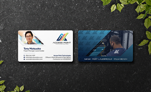 Business Card Design by Verified artistry (Design garden) for this project | Design: #28716673