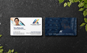 Business Card Design by Verified artistry (Design garden) for this project | Design #28716749