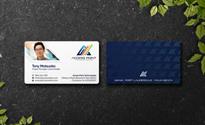 Business Card Design by Verified artistry (Design garden) for this project | Design: #28716750