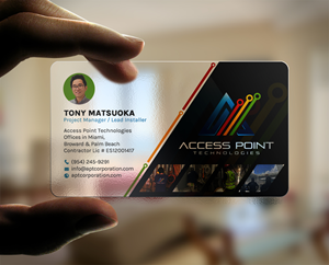 Business Card Design by chandrayaan.creative for this project | Design: #28685874