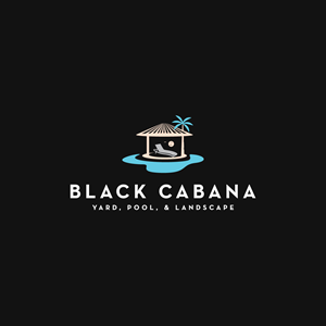 Black Cabana - Yard, Pool, & Landscape | Logo Design by DesignFriday
