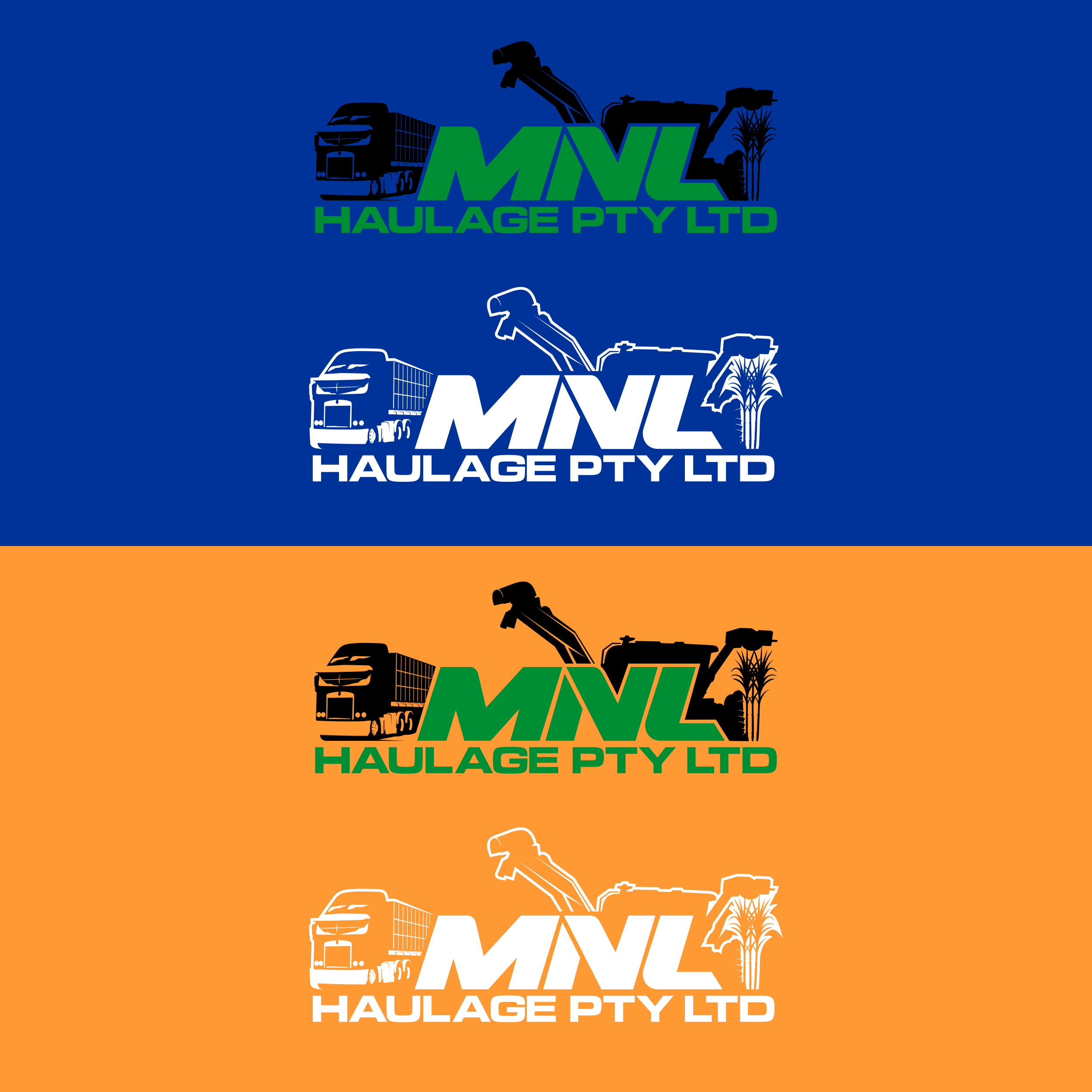 MnL Haulage Pty Ltd new logo required 27 Logo Designs for MnL